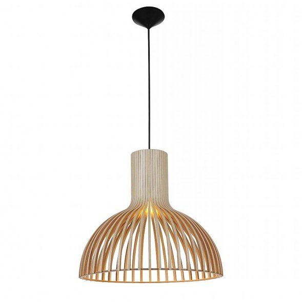 Подвес ST Luce, 1 плафон, черный, сосна (SL709.703.01)
