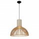 Подвес ST Luce, 1 плафон, черный, сосна (SL709.703.01)