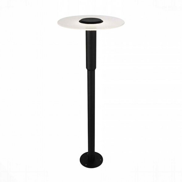 Столб уличный светодиодный ST Luce, 1 плафон, черный, белый (SL099.405.01)