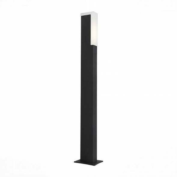 Столб уличный светодиодный ST Luce Posto, 2 лампы, черный, белый (SL096.445.02)
