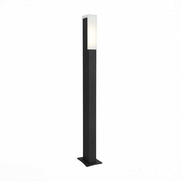 Столб уличный светодиодный ST Luce Posto, 2 лампы, черный, белый (SL096.445.02)