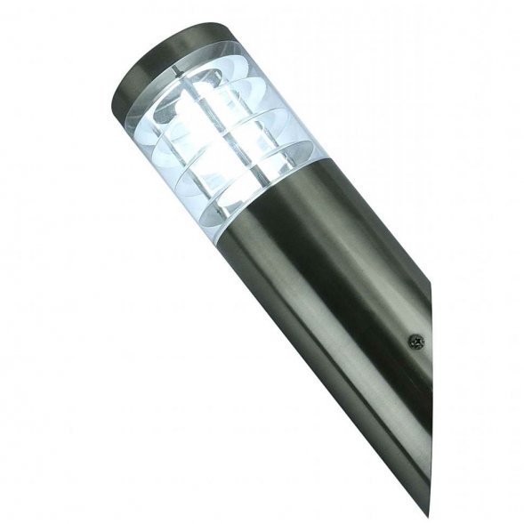 Светильник настенный уличный Arte Lamp Paletto, 1 плафон, никель с прозрачным (A8363AL-1SS)
