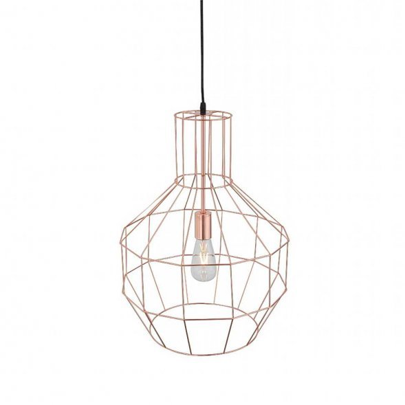 Подвес ST Luce Rete, 1 плафон, черный с латунью (SL192.303.01)