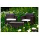 Комплект мебели NEBRASKA TERRACE Set (стол, 2 кресла), венге