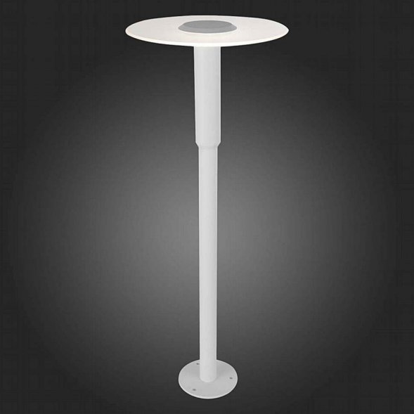 Столб уличный светодиодный ST Luce, 1 плафон, белый (SL099.505.01)