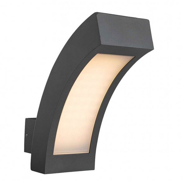 Светильник настенный уличный светодиодный Arte Lamp Inchino, 1 плафон, серый с белым (A8101AL-1GY)