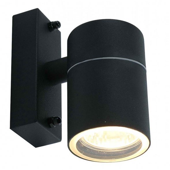 Светильник настенный уличный Arte Lamp Mistero, 1 плафон, черный (A3302AL-1BK)