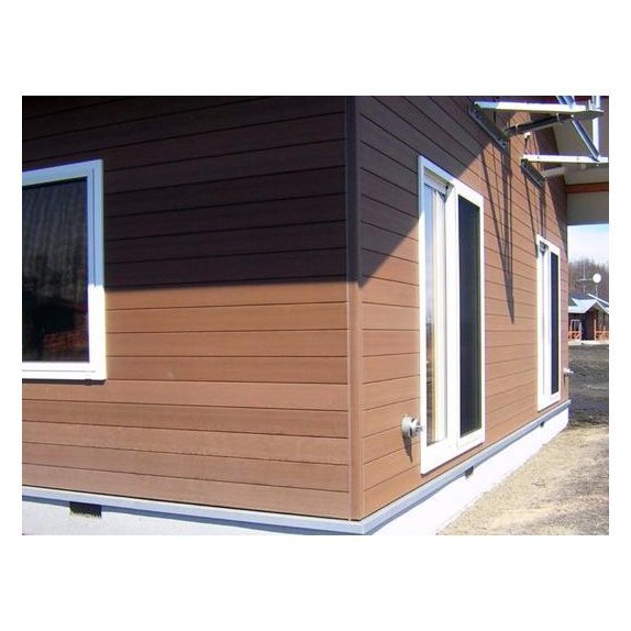 Фасадная панель 3D Holzhof 165*15*3000мм, кедр