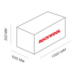 Утеплитель Rockwool лайт баттс (плотность 37 кг/м³)