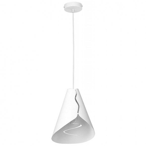 Подвес Luminex Alana, 1 плафон, белый (5014)