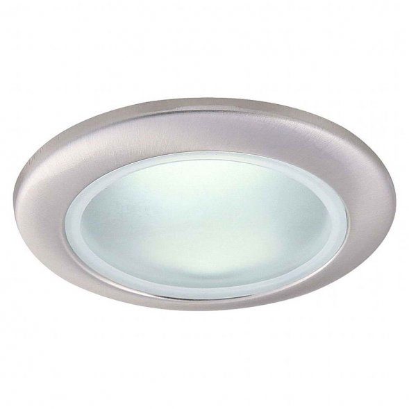 Светильник встраиваемый влагозащищенный Arte Lamp Aqua, 1 лампа, серебро (A2024PL-1SS)