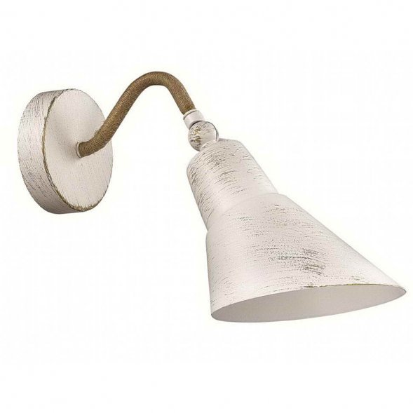 Бра Lumion Argo, 1 плафон, белый с золотом и бежевым (3246/1W)