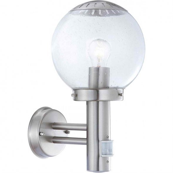 Бра уличное Globo Bowle 2, 1 плафон, нержавеющая сталь (3180S)
