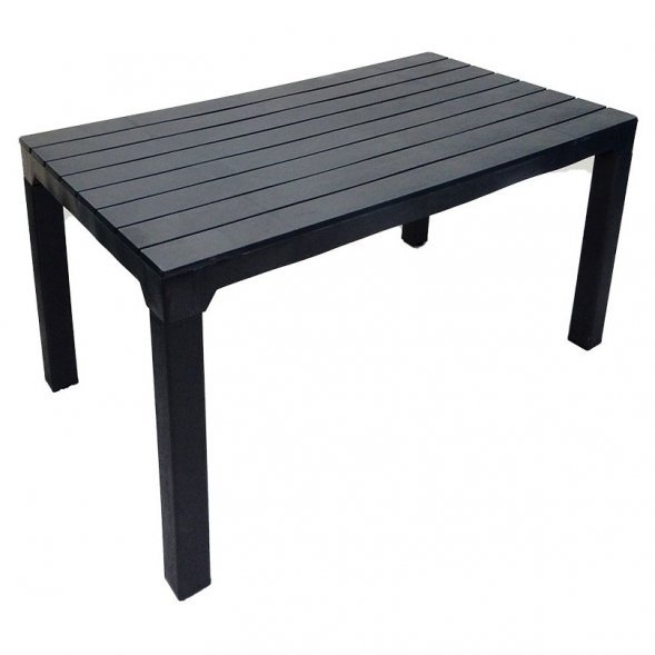 Стол b:rattan Boston 1400х780, антрацит