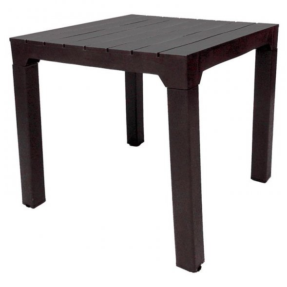 Стол b:rattan Boston Quatro 780х780, венге