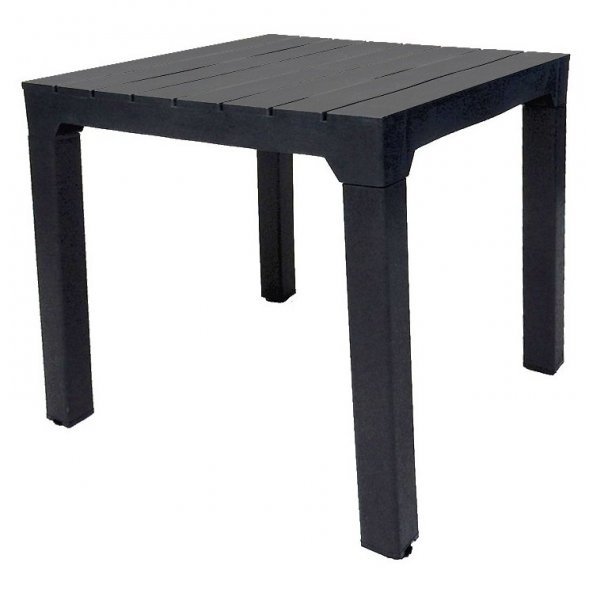 Стол b:rattan Boston Quatro 780х780, антрацит