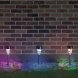 Светильник грунтовый на солнечных батареях Novotech Solar, 1 плафон, никель, желтый с зелен (357213)